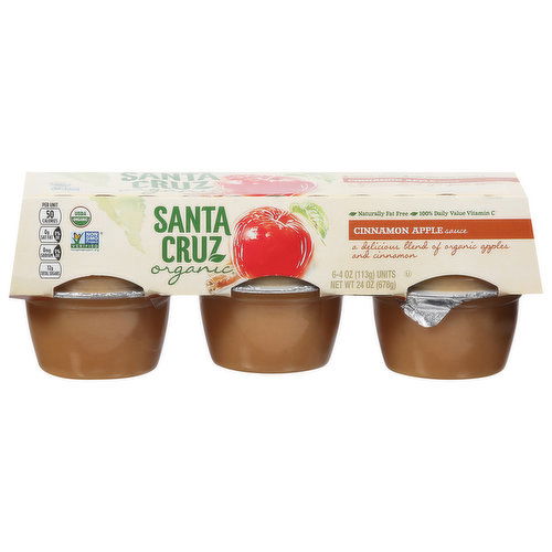 Santa Cruz Organic Sauce, Cinnamon Apple