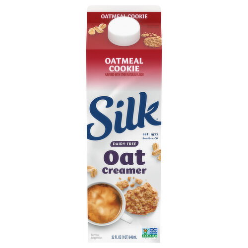 Silk Dairy Free Oatmeal Cookie Oat Coffee Creamer