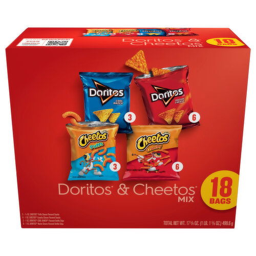 Frito Lay Doritos & Cheetos Mix