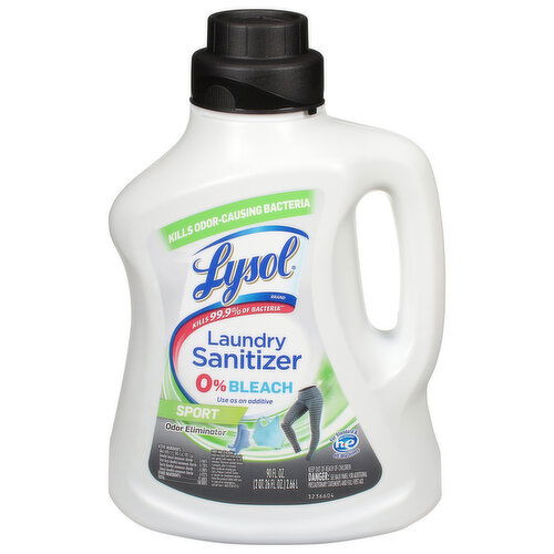 Lysol Laundry Sanitizer, 0% Bleach