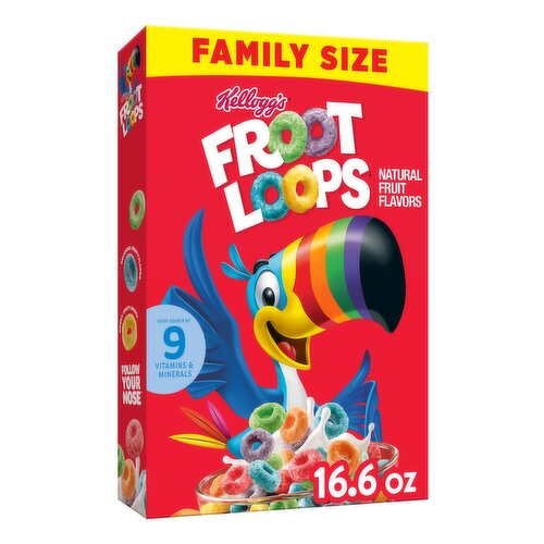 Froot Loops Breakfast Cereal, Original, Family Size