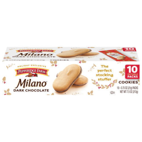 Pepperidge Farm Dark Chocolate Cookies Giftable Packs