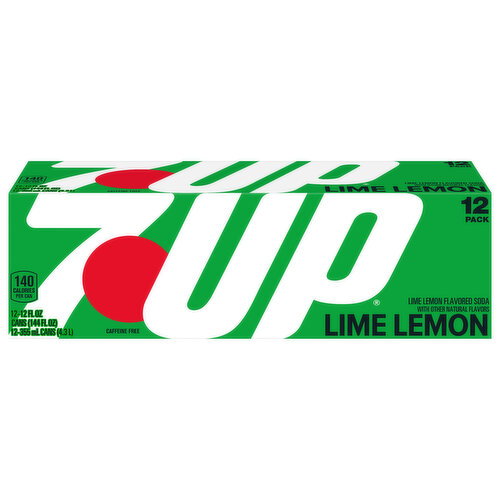 7-UP Lime Lemon Soda Image 1 of 6