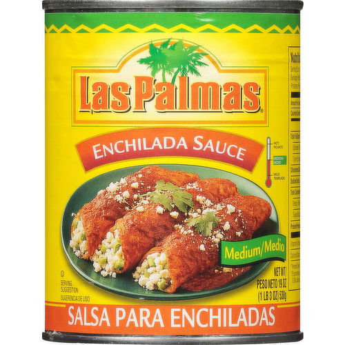 Las Palmas Medium Enchilada Sauce