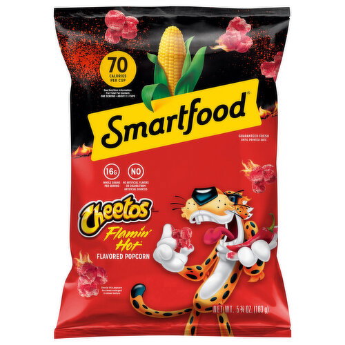 Smartfood Cheetos Flamin' Hot Flavored Popcorn