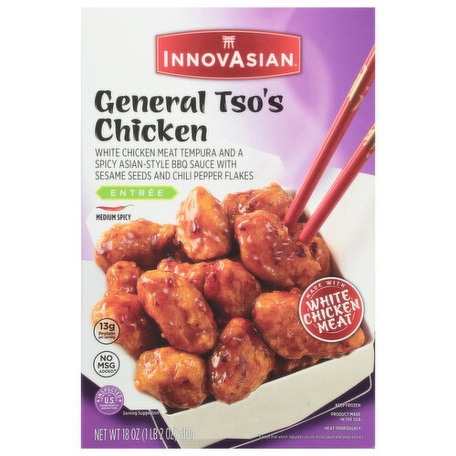 InnovAsian Entree Medium Spicy General Tso's Chicken