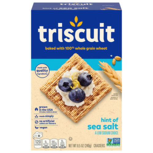 Triscuit Crackers, Sea Salt