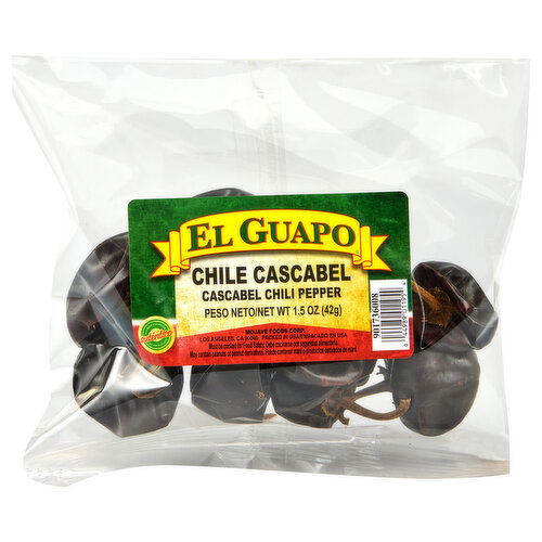 El Guapo Cascabel Chili Pod