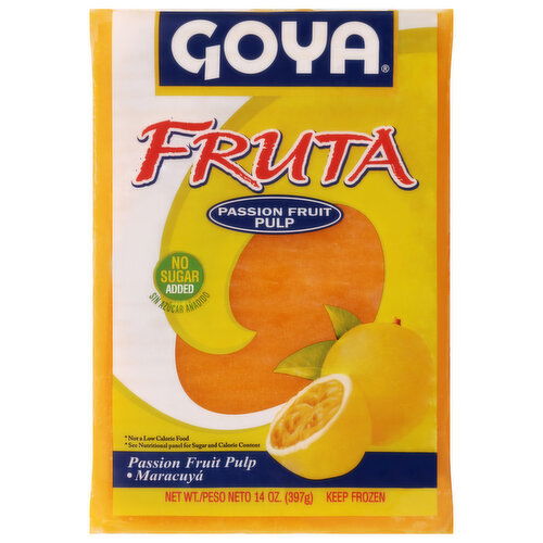 Goya No Sugar Added Passion Fruit Pulp