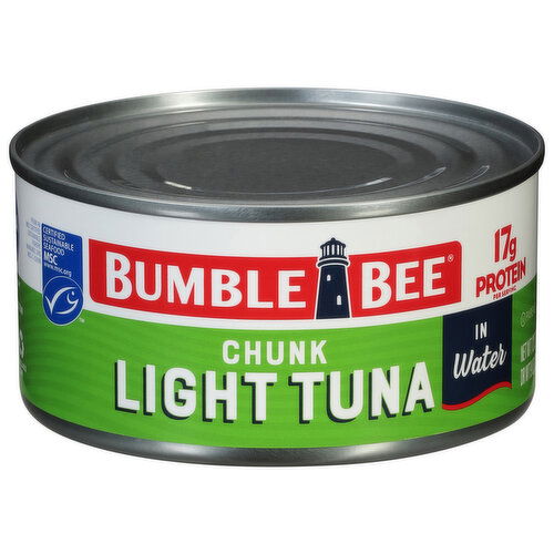 Bumble Bee Tuna in Water, Light, Chunk