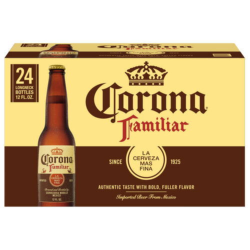 Corona Familiar Pale Lager 24 pk/12 oz