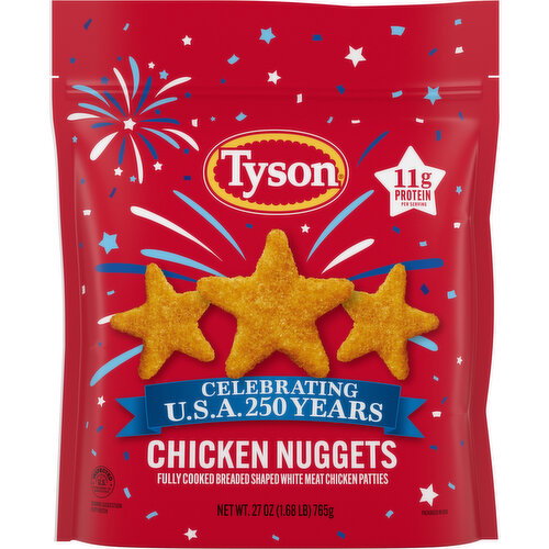 Tyson Chix Nugget Stars