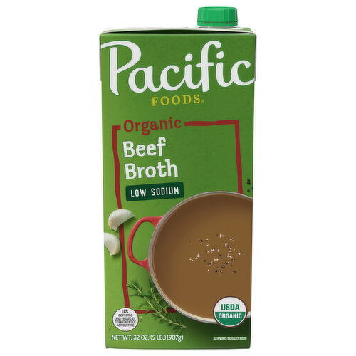 Pacific Foods Low Sodium Organic Beef Broth