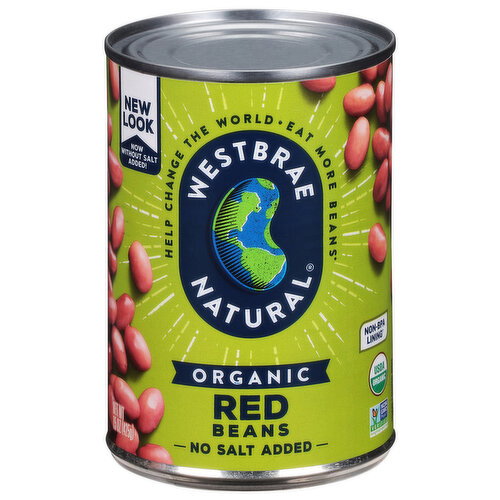 Westbrae Natural Organic No Salt Added Red Beans Image 1 of 6