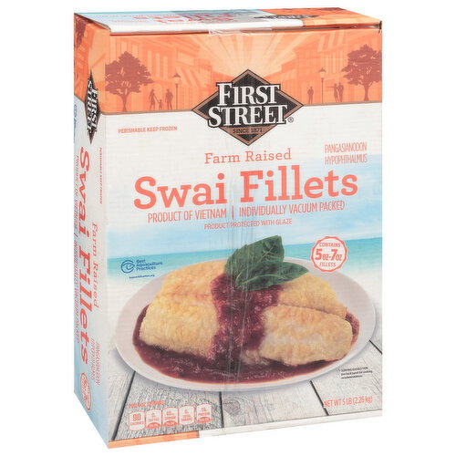 First Street Farm Raised Swai Fillets Image 1 of 6