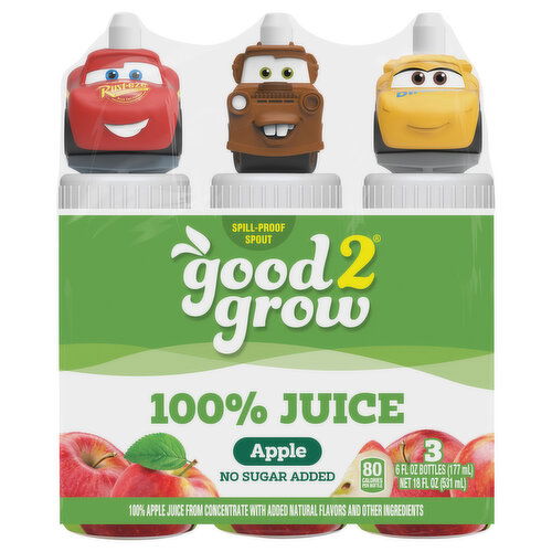 good2grow No Sugar Added Apple 100% Juice