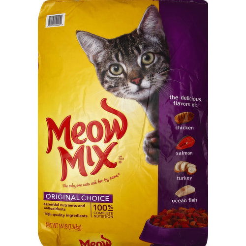 Meow Mix Cat Food Original Choice Smart Final