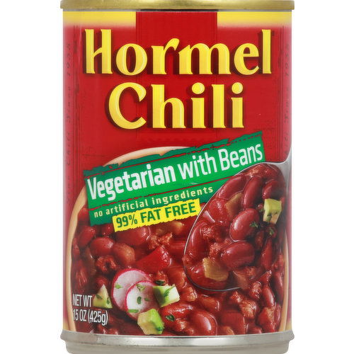 Hormel Chili, Vegetarian with Beans