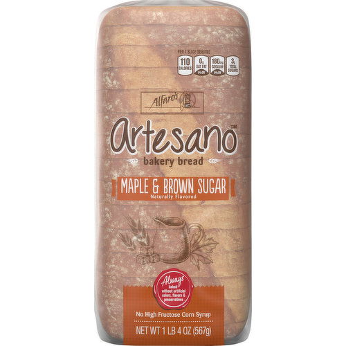 Sara Lee Bakery Bread, Maple & Brown Sugar