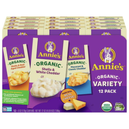 Annie's Organic Variety Pasta