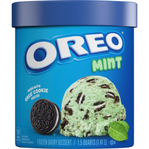 Oreo Frozen Dairy Dessert, Mint