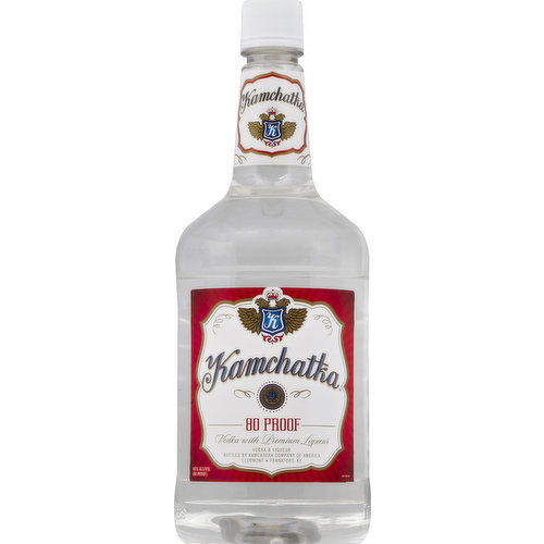 Kamchatka Vodka, with Premium Liqueur