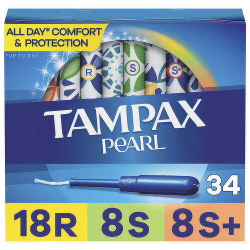 Tampax Pearl Tampons Trio Multipack, R/S/SP+