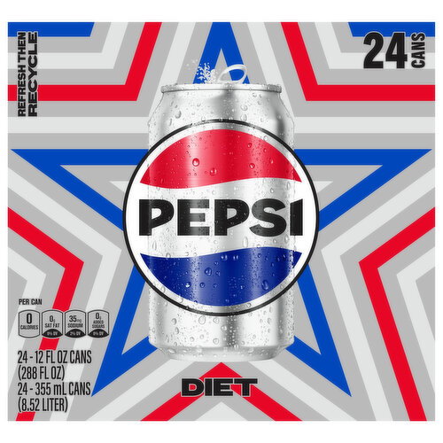 Pepsi Diet Soda Image 1 of 3