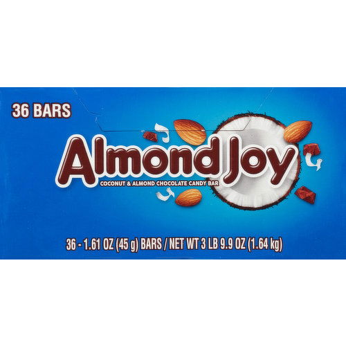 Almond Joy Candy Bar, Coconut & Almond Chocolate