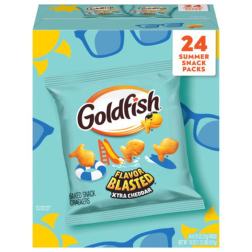 Goldfish Xtra Cheddar Baked Snack Crackers