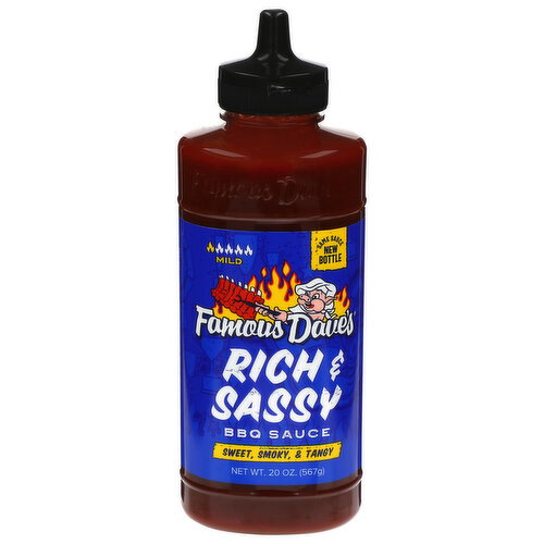 Famous Dave's Mild Rich & Sassy BBQ Sauce Image 1 of 6