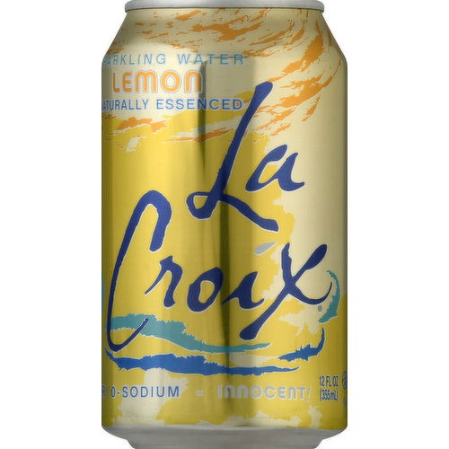 LaCroix Sparkling Water, Lemon