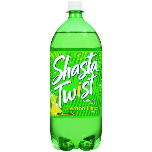 SHASTA LEMON LIME TWIST-PACK 2 lt