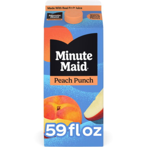 Minute Maid Peach Punch Juice Drink Carton Image 1 of 11