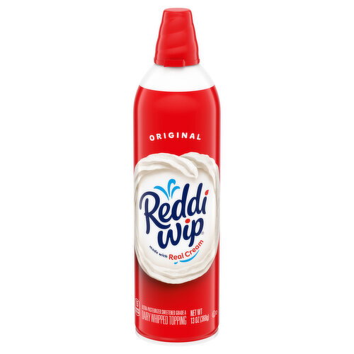 Reddi Wip Original Dairy Whipped Topping Image 1 of 4