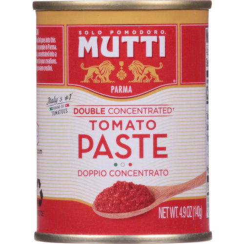 Mutti Tomato Paste, Double Concentrated