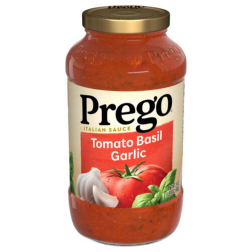 Prego Italian Tomato Basil Garlic Sauce