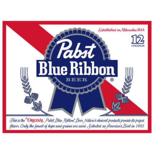 Pabst Blue Ribbon Beer