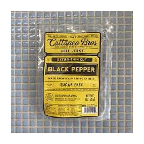 Cattaneo Bros Peppered Beef Jerky 3 oz