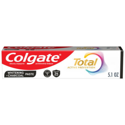 Colgate Toothpaste, Whitening + Charcoal