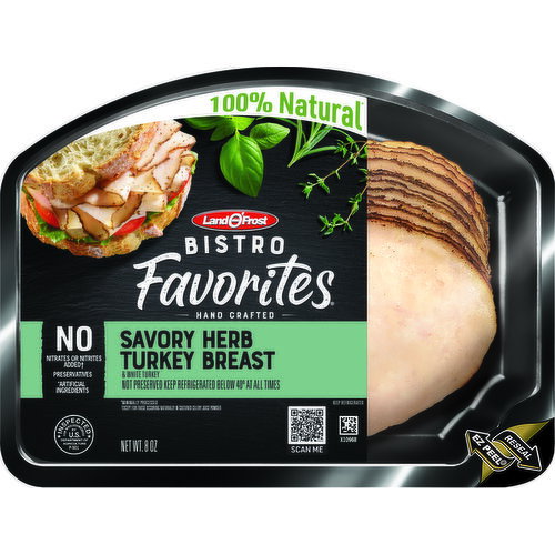 Land O'Frost Bistro Favorites Savory Herb Turkey Breast