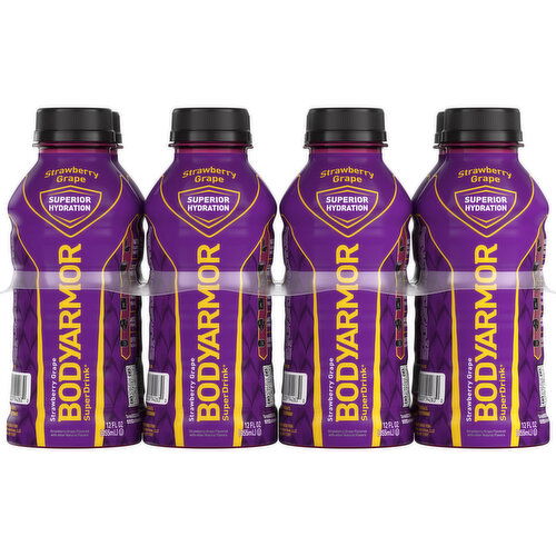 BODYARMOR Bodyarmor Superdrink Strawberry Grape Bottles