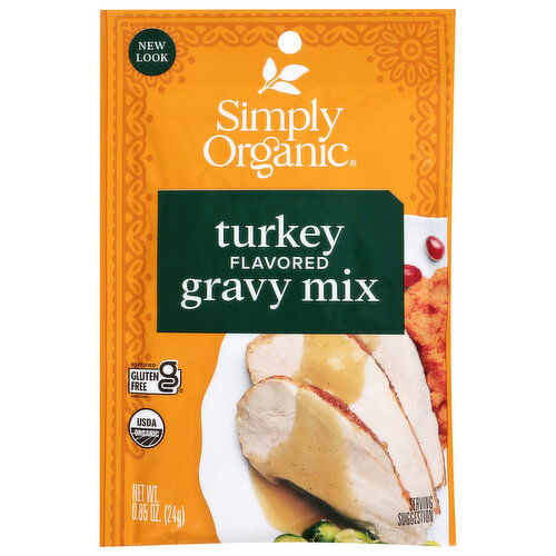 Simply Organic Turkey Flavored Gravy Mix
