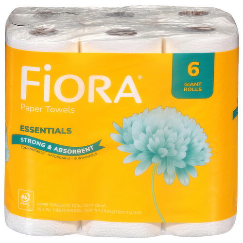 FIORA ESSENTIALS PAPER TOWELS