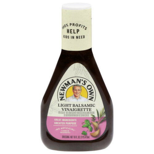 Newman's Own Light Balsamic Vinaigrette Dressing Image 1 of 6