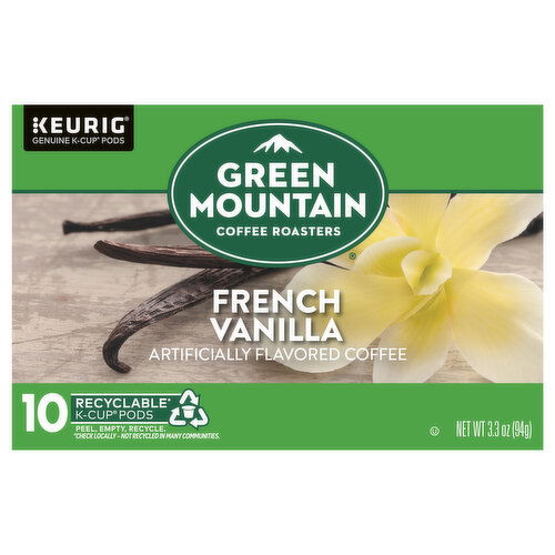 Green Mountain Coffee Roasters Coffee, French Vanilla, K-Cup Pods