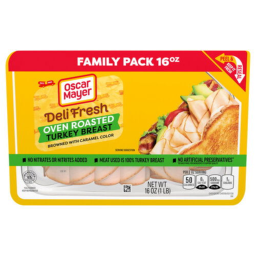 Oscar Mayer Oven Roasted Turkey Breast Family Pack