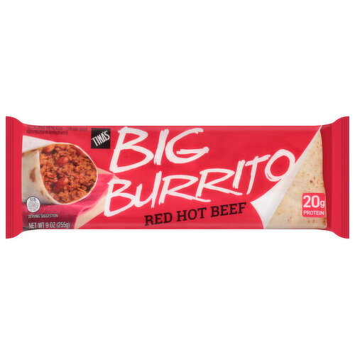 Tina's Burrito, Red Hot Beef, Big Image 1 of 6