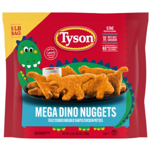 Tyson Mega Dino Nuggets