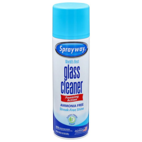 Sprayway Foaming Action Clean Fresh Scent Glass Cleaner Image 1 of 4